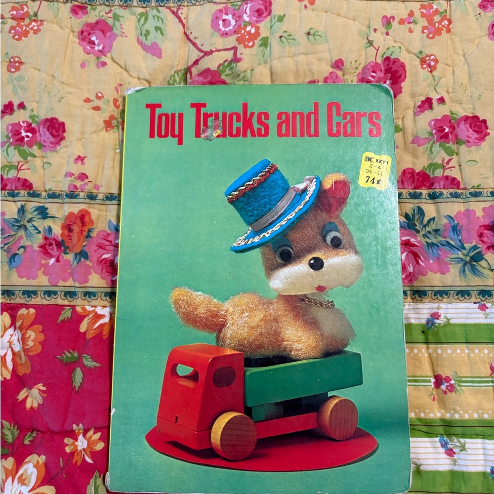 Vintage c.1973 “Toy Trucks and Cars” Book